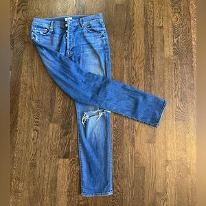 Mother Denim Vagabond Jeans — Skipping Stones Wash — Size 27